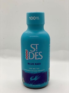 St. Ides - Blue Razz 4oz Shot 100mg