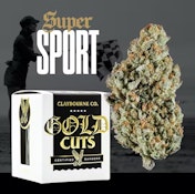 [Claybourne Co.] Gold Cut Flower - 3.5g - Super Sport (S)