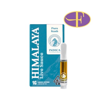 HIMALAYA - Pure Kush Live Resin Cartridge