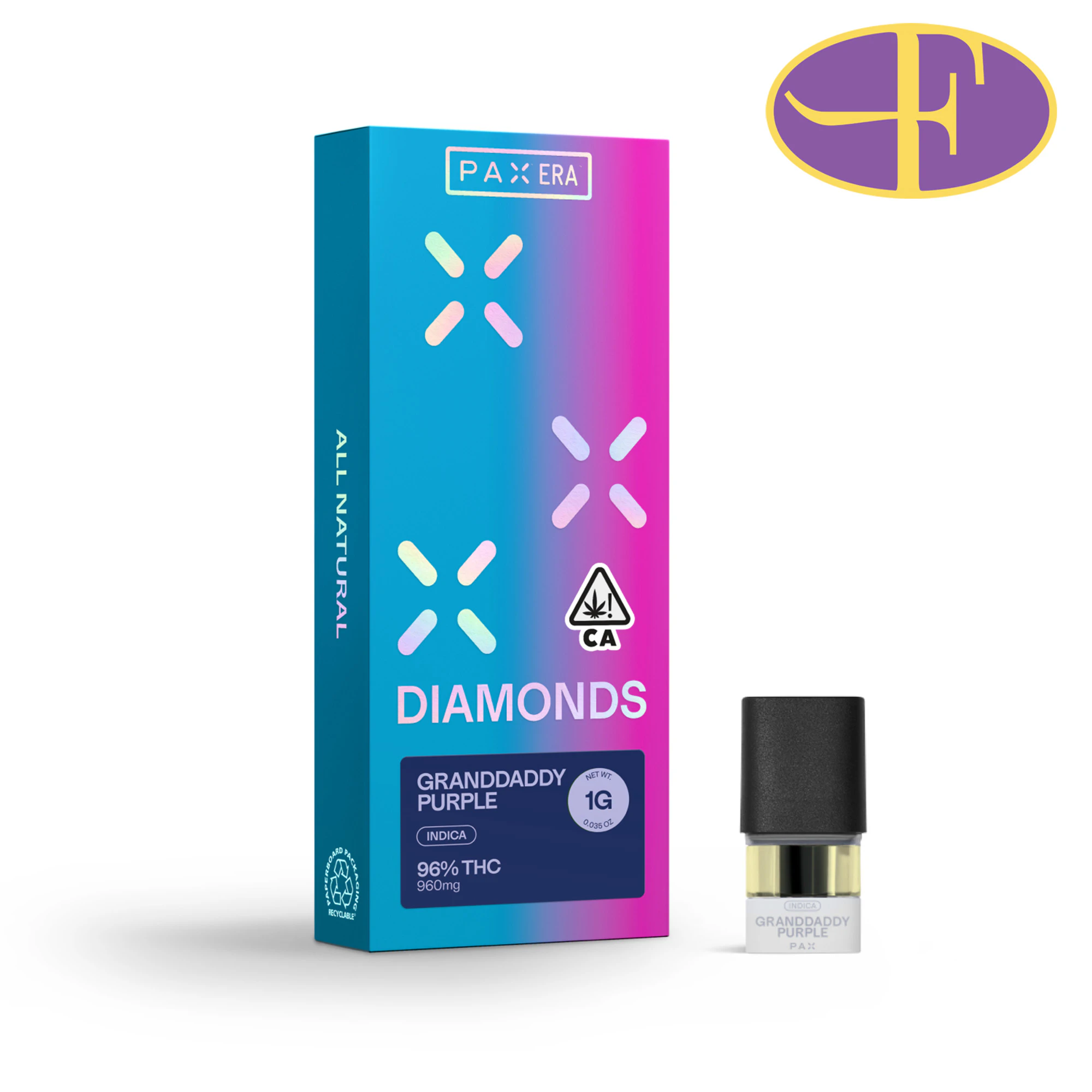PAX - Granddaddy Purple Diamonds Pax Pod Main Image
