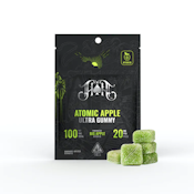 HEAVY HITTERS: Atomic Apple Ultra Potent Gummies 100mg (S)