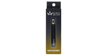 March and Ash - Black Battery with White Logo