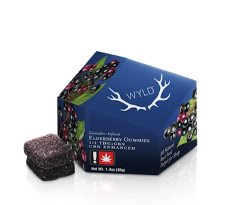 WYLD - Wyld | Elderberry 150 mg (2:1 THC:CBN)