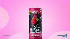 ST IDES - St. Ides - Wild Raspberry - 12oz High Tide 100mg Main Image