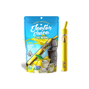 Jeeter - Lemon Drop Jeeter Juice | 0.5g Disposable Straw | JTR