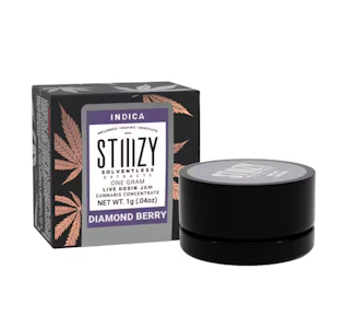 STIIIZY - DIAMOND BERRY LIVE ROSIN JAM 1G - STIIIZY
