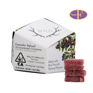 WYLD - Huckleberry Gummies 