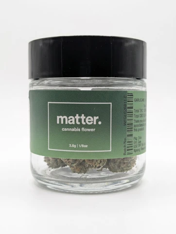 matter. - Garlicane -Indica- 28.38% THC (Flower) 3.5g | Matter      -R8