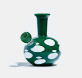 Edie Parker - Spotted Bong - Forest Green