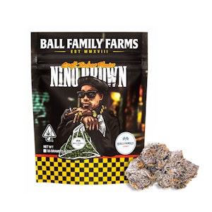 Ball Family Farms - Ball Family Farms - Nino Brown Flower 3.5g Pouch