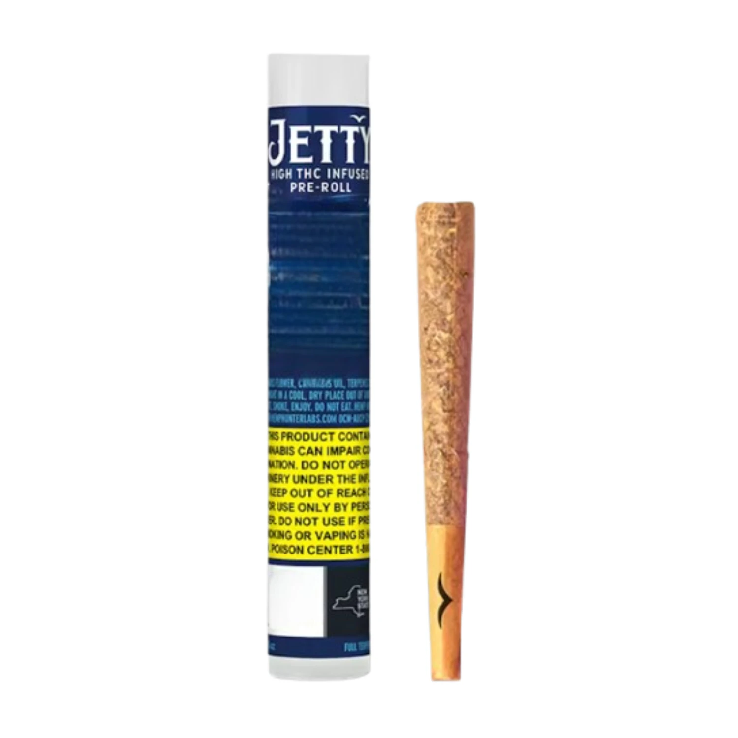 Jetty Extracts - Jetty - Preroll - High THC - Pineapple Express x Chem Dawg - 1g Main Image