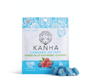 Kanha Gummies Hybrid 100mg Blue Raspberry