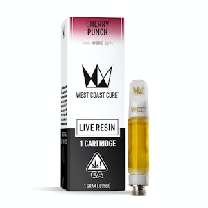 WEST COAST CURE - CUREPEN LIVE RESIN - CHERRY PUNCH 1G - WEST COAST CURE