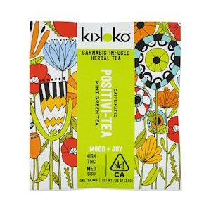 KIKOKO - Positivi-Tea - Mint Green Tea - (Single) - Kikoko 
