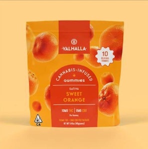 Valhalla - [MED] Valhalla | Sweet Orange | 100mg/10pk Soft Chews