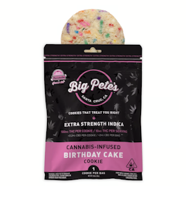 Big Pete's - Birthday Cake "Extra Strength" Single 100mg Indica