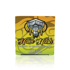 HAVE HASH - HAVE HASH - Concentrate - Lemon Jelly - Cold Cure Live Rosin - 1G