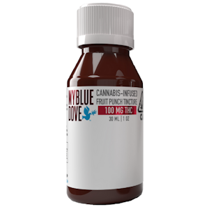 MY BLUE DOVE - Fruit Punch 100mg Syrup - My Blue Dove