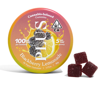 PLUS Gummies - PLUS Gummies - Blackberry Lemonade 100mg