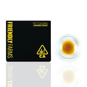 Friendly Farms - Seven Leaves x Astro Mints 1g Cured Resin - Friendly Farms