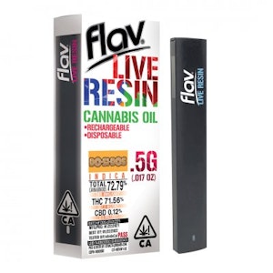 Flav | Disposible Live Resin Pod-Do-SI-Dos | .5g