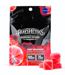 Heavy Hitters Gummy 100mg Pink Grapefruit $22