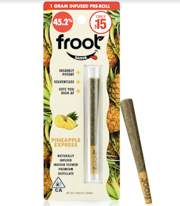 Froot - Pineapple Express (S)  | 1g Infused Preroll | Froot  