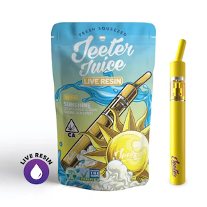 Jeeter - [Jeeter Juice] Live Resin Disposable - 0.5g - Sunshine (S)