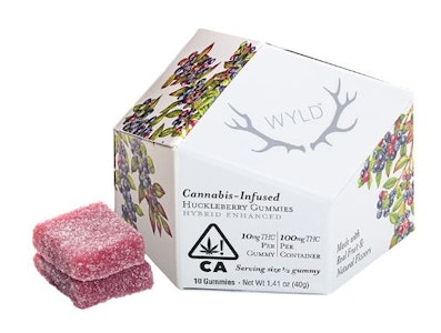 WYLD - WYLD Huckleberry Hybrid Enhanced Gummies - 100mg