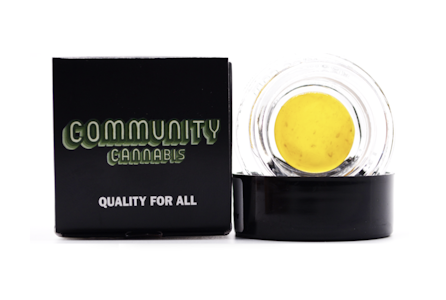 Kalya Community Extracts Sherb Berries Cold Cure Live Rosin (1g)