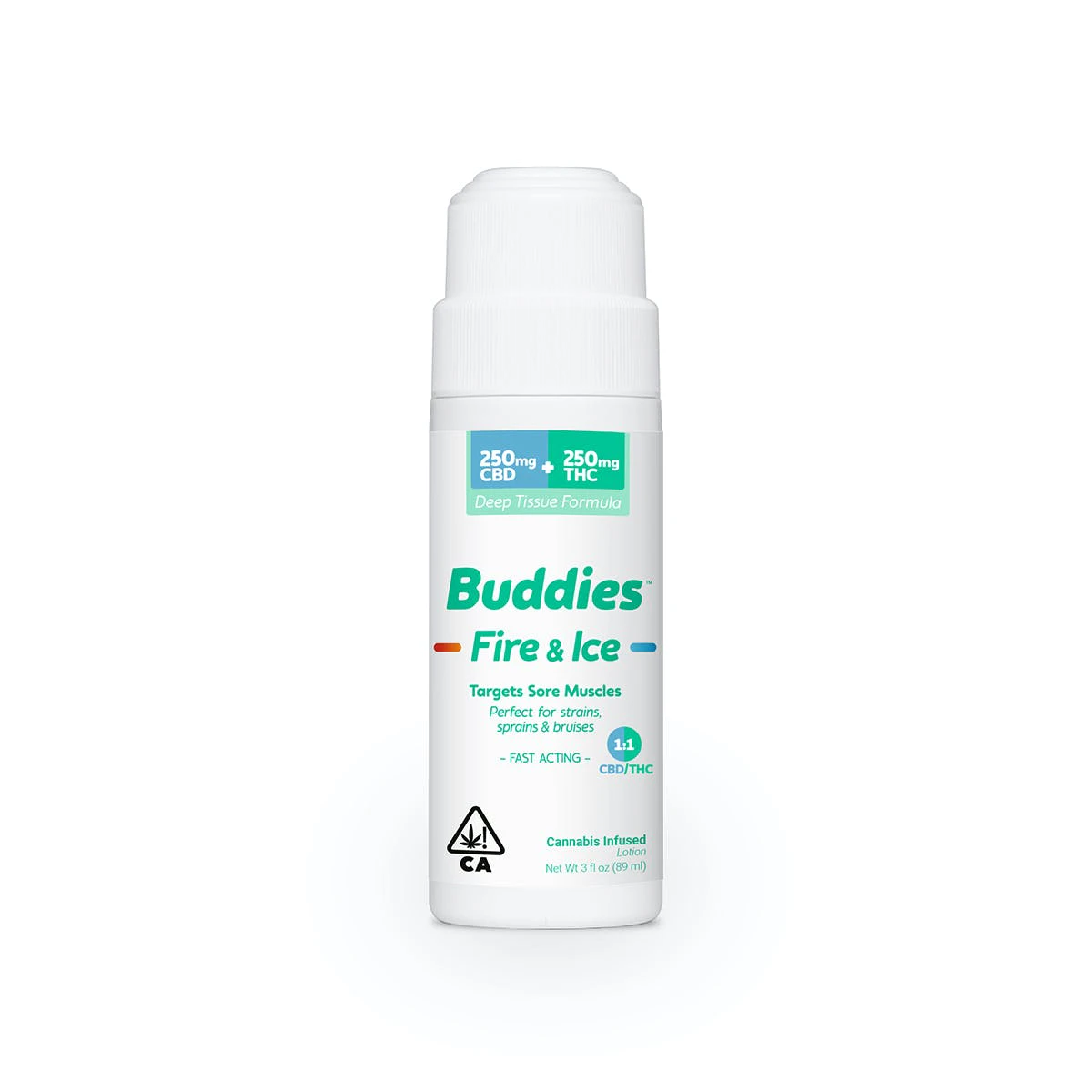 Buddies Brand - Buddies - 1:1 Roll On - Fire & Ice Main Image