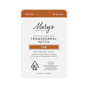 Mary's Focus CBG Transdermal Patch 20mg