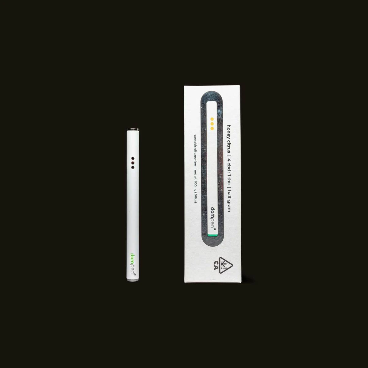 Dom Pen - Dompen Honey Citrus CBD 4:1 Disposable Vape .5g Main Image