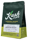 Kush Cups : 5mg Per serving/ 100mg Cannabis Infused Ground Coffee - Medium Roast