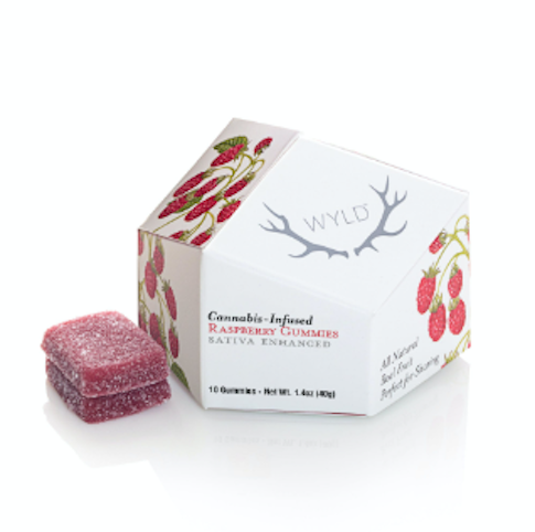 Wyld - WYLD - Raspberry Gummies - 10 pack
