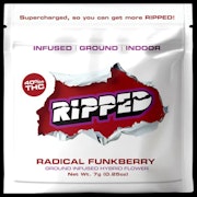 RIPPED | Radical Funkberry | 7G Preground Infused Flower