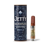 .5g Banana Punch Solventless (510 thread) Cartridge - Jetty Extracts