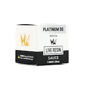 WEST COAST CURE: Platinum OG Live Resin Sauce 1g (I)