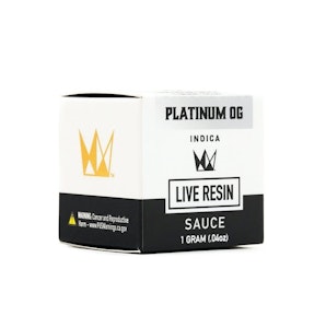 West Coast Cure - WEST COAST CURE: Platinum OG Live Resin Sauce 1g (I)