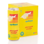 Ayrloom- 4 Pack- 5mg Pineapple Mango drink- 1:1 THC/CBD