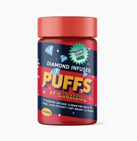 Cannabals - Cannabals | Puffs | Sour Diesel | Pre-Roll Pack | 7 ct | 3.5g Main Image