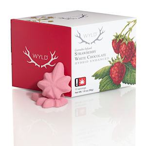 Strawberry White Chocolates, 10 pack