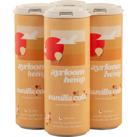 ayrloom - Vanilla Cola "UP"  2:1 Cannabis Infused Beverage - Ayrloom -s0
