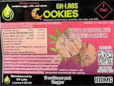 GH Cookies - Double Chocolate Cookies N Cream