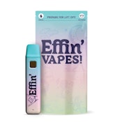 Effin' | Distillate Disposable | Love Seductive Strawberry Champagne 14:1:1 THC:CBD:CBC | 1g