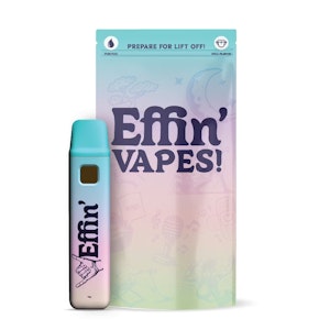 Effin' - Effin' | Distillate Disposable | Love Seductive Strawberry Champagne 14:1:1 THC:CBD:CBC | 1g