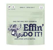 Effin' Do It Amplified Apple THC:THCV 10pk Gummies - 100mg
