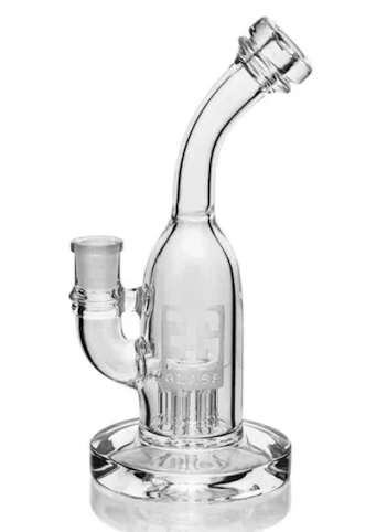 EG Glass - Ergonomic Rose Water Pipe Dab Rig 8.5″, ES2237 | EG Glass