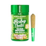 Baby Jeeter Acapulco Gold (S) Rosin Infused Preroll 5pk 2.5g