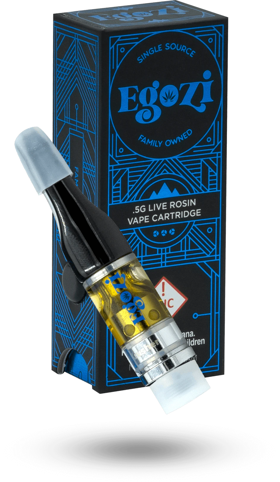 Egozi Ventures - Egozi - Live Rosin Cart - Candied Garlic - 1g Main Image